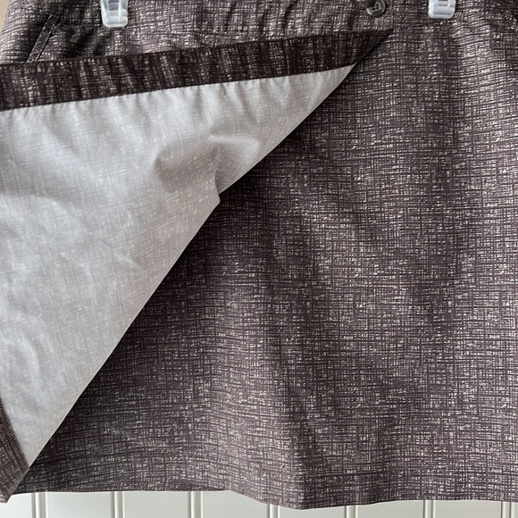AVIA Heathered Brown Golf Skort Size Large - Picture 5 of 14